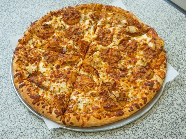 Buffalo Chicken Pizza.