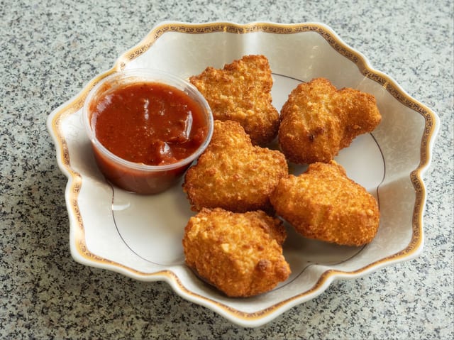 Breaded Mushrooms.