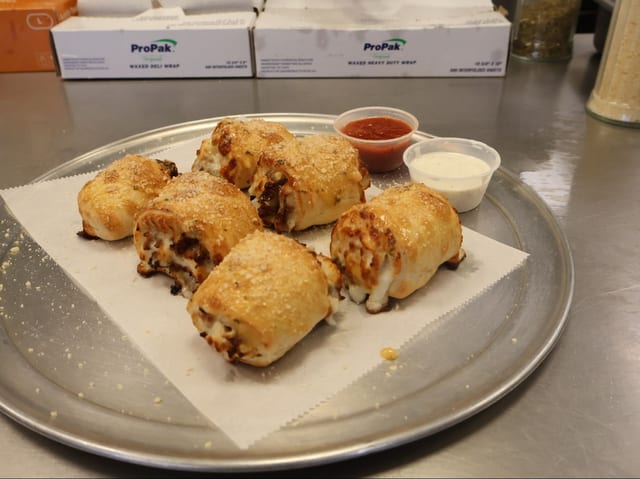 Spinach & Feta Roll.