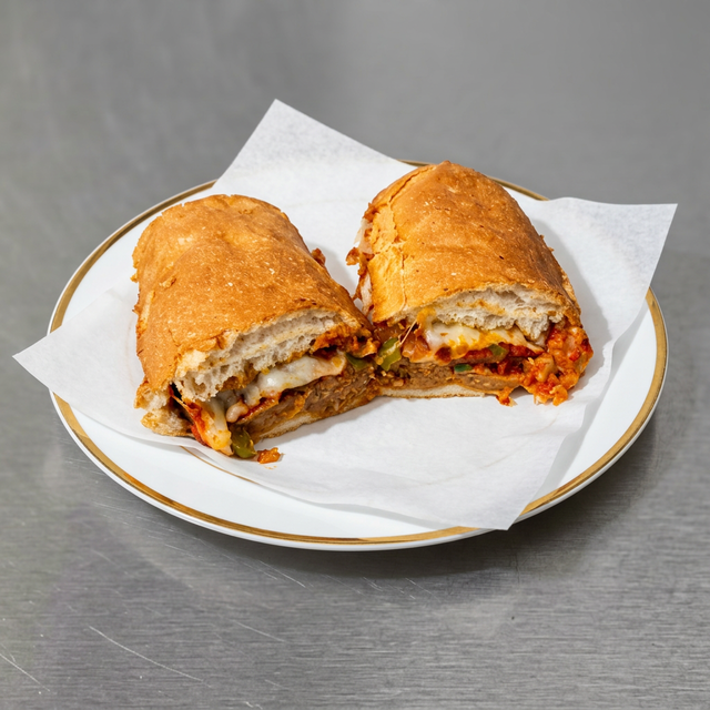 Hot Sausage Hoagie.